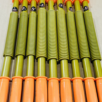 Gậy bẻ Lực10kg ,20kg,30kg,40kg 50kg tập cơ tay ngực vai cao cấp đàn hồi tốt phù hợp luyện tập thể thao tại nhà(Mạ Vàng)