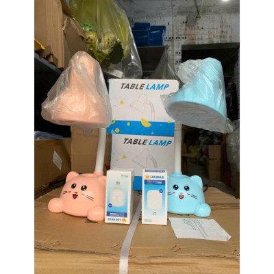 Đèn Học Để Bàn Hình Mèo Chống Cận, Có Ống Cắm Bút Cho Bé - Mẫu Mới - HÀNG CHÍNH HÃNG MINIIN