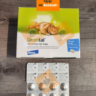 [1 Viên] Xổ Giun Drontal Cho Mèo ELANCO Drontal Cat
