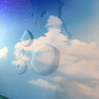 Tranh treo tường phòng khách, phòng ngủ -Tranh treo 1 tấm dọc M26420/ Gỗ MDF cao cấp phủ kim sa/ Chống ẩm mốc, mối mọt/Bo viền góc tròn