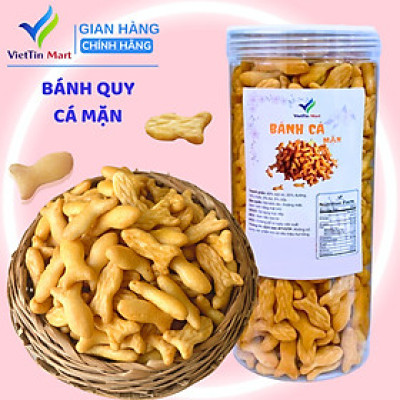 Bánh Cá Mặn Viettin Mart 250g