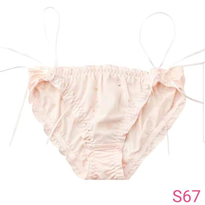 Combo 5 Quần Lót Nữ Lụa Tơ Công Chúa S67 – Mềm Mịn, Họa Tiết Ngôi Sao, Dây Rút