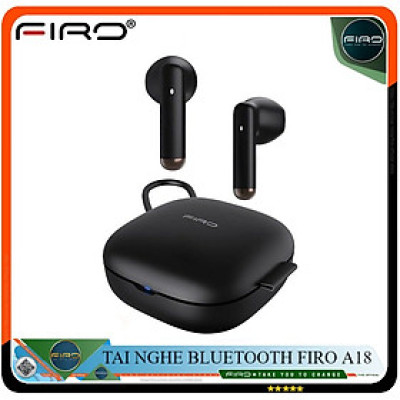 Tai Nghe Bluetooth Nhét Tai Không Dây FIRO A18 - Pin Dock Sạc 300mAh - Bluetooth V5.3 - Tai Nghe FIRO A18 Điều Khiển Cảm Ứng Thông Minh - Công Nghệ Kháng Nước IPX5 - Tai Nghe Không Dây FIRO A18 - Phù Hợp Với Tất Cả Dòng Máy - Hàng Chính Hãng