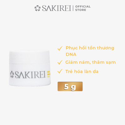 [Quà Tặng] Kem dưỡng ẩm, làm sáng mịn và phục hồi da Sakirei NMN Revitalize Cream 5g