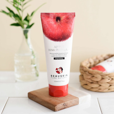 Tẩy da chết táo đỏ sáng da, sạch mụn cám Beauskin Apple Peeling Gel Hàn Quốc 150ml