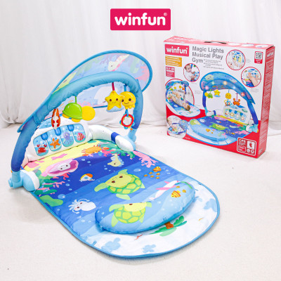 Thảm đàn piano đại dương đa năng Winfun 0860 - đồ chơi phát triển đa giác quan cho bé giai đoạn đầu đời