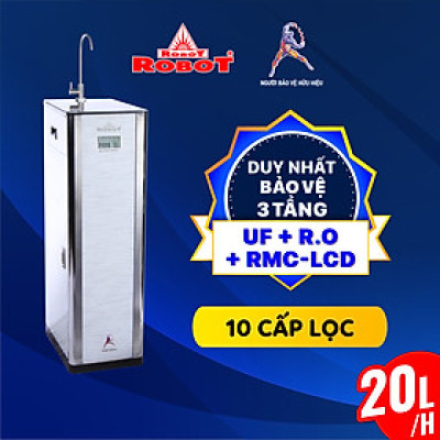 Máy Lọc Nước ROBOT CLASSY PRO 3410W-UR 2 Màng Lọc R.O + UF Màn Hình LCD - Hàng Chính Hãng