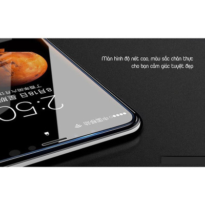 Kính Cường Lực KingKong 9D Trong Suốt Dành Cho iPhone - Full Hộp Sắt Cao Cấp - Dán Full Màn - Hàng Chính Hãng