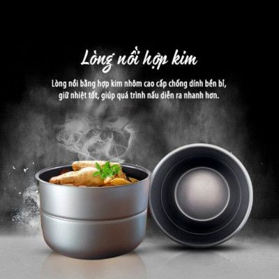 Nồi áp suất đa năng SATO Việt Nhật ST-6AS019 6.0L đa chức năng nấu cơm, nấu cháo, hầm, ninh súp, giữ ấm, làm sữa chua - Miễn phí vận chuyển toàn quốc - Hàng Chính Hãng