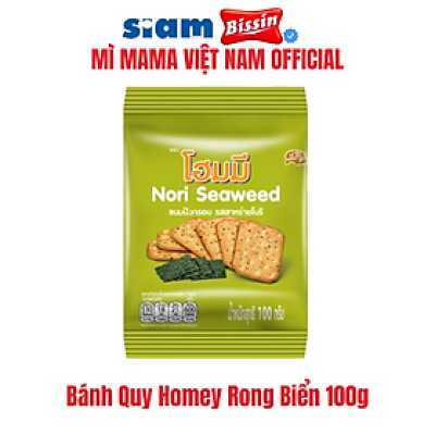  COMBO 6 GÓI - BÁNH HOMEY RONG BIỂN 100G