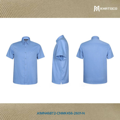 Áo sơ mi tay ngắn Khatoco