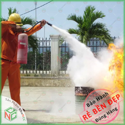 (An Tâm) Bình Chữa Cháy KhoNCC - Dạng Bột Khô ABC MFLZ-4Kg 8Kg (Chữa cháy chất Rắn, Lỏng và Khí) - Phòng Cháy Chữa Cháy PCCC Cần Thiết Cho Mọi Gia Đình - Xưởng - Văn Phòng - NLVQ-BCC4