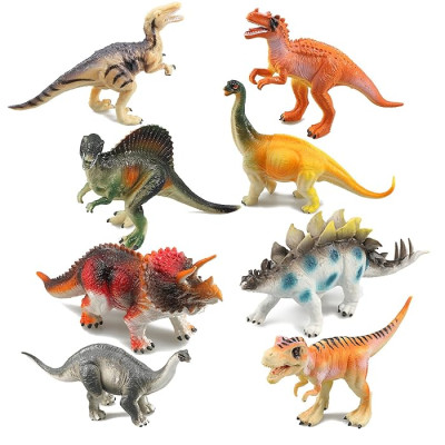 Bộ 12 đồ chơi mô hình Khủng Long nhựa dẻo PVC an toàn cho bé trên 3 tuổi