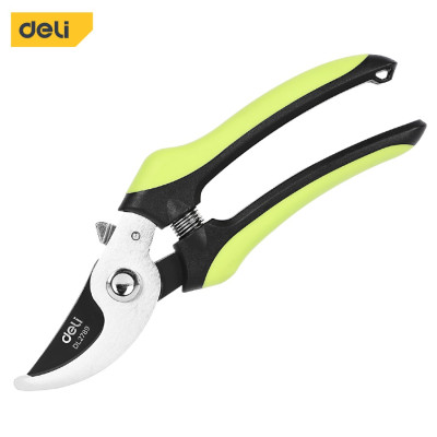 Kéo Cắt Tỉa Cành Cây Deli Chính Hãng 210mm - Lưỡi Thép Sắc Bén, Siêu Bền, Tay Cầm Đệm Cao Su An Toàn, Chắc Chắn - DL2789