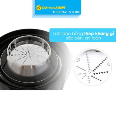 Máy ép trái cây Philips HR1863 - Hàng Chính Hãng