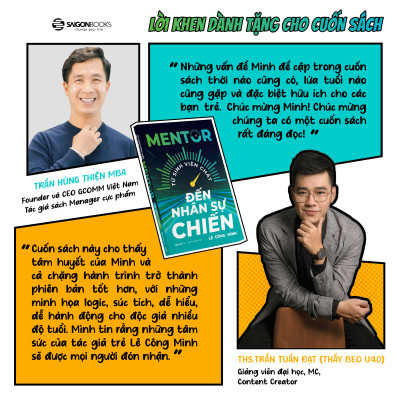 Sách - Mentor - Từ Sinh Viên Chất Đến Nhân Sự Chiến - Lê Công Minh