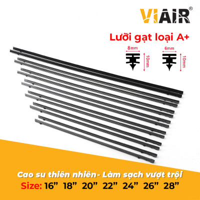 Combo 2 Lưỡi Gạt Mưa Loại A VIAIR R15 (22 Inch/550 mm)