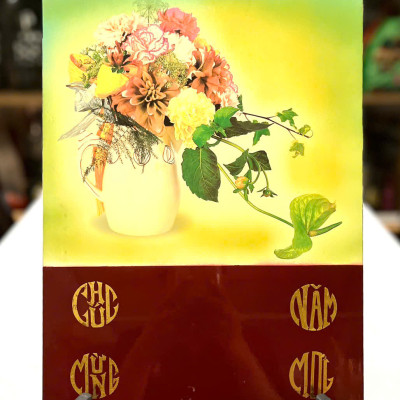 Tranh lịch sơn mài cao cấp Thanh Bình Lê size 30x40 cm treo tường, trang trí nhà cửa, văn phòng, quà tặng tân gia, tặng