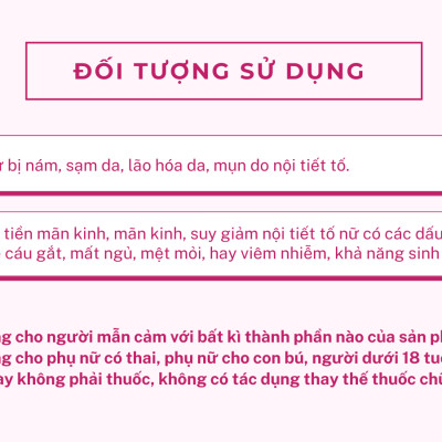 Viên uống Emmats hỗ trợ cải thiện suy giảm nội tiết tố nữ (Hộp 20 viên)