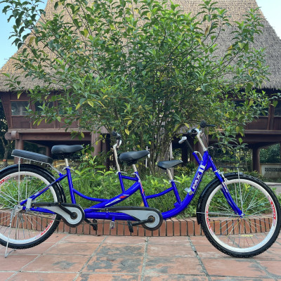 Xe đạp đôi gia đình cao cấp PAX 2 Sport - Kiểu dáng thể thao - Hai người đạp tự do - Trọng tải 300kg - Có thêm ghế cho bé