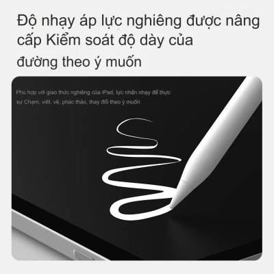 Bút cảm ứng hỗ trợ tì tay, siêu mượt cho iPad đời 2018 trở lên hiệu Nillkin iSketch S3 cho iPad Air Pro 11 12.9 13 Air 4 5 6 2018 10.2 - Hàng nhập khẩu
