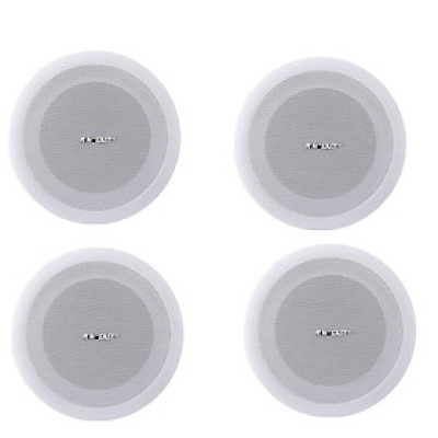 Bộ 04 Loa Âm Trần SAST Công Suất 6W Kích Thước 5 inch Mặt Tròn Lưới Mịn PD - Hàng Nhập Khẩu