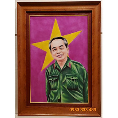 TRANH ĐÁ TỰ NHIÊN  - ĐẠI TƯỚNG VÕ NGUYÊN GIÁP 
