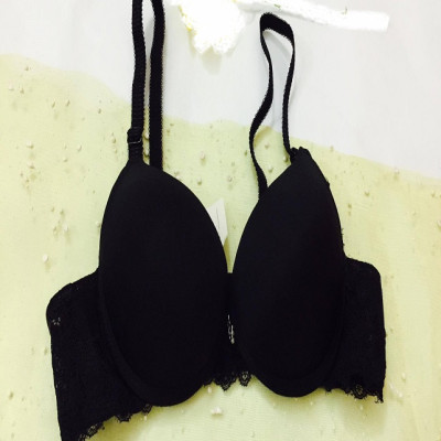 Áo lót nữ nâng ngực trơn quai ren AL912