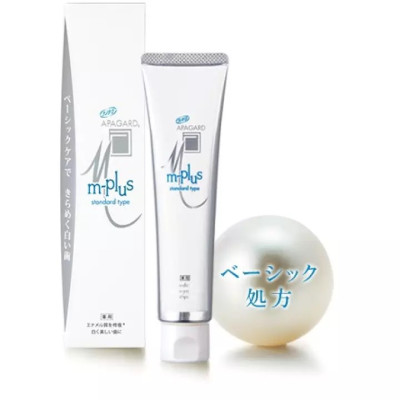 Kem Đánh Trắng Răng Chiết Xuất Ngọc Trai Apagard M Plus 60 G