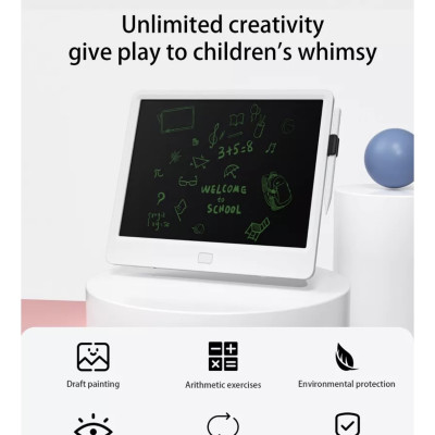 Bảng Vẽ Điện Tử LCD Drawing Board Dành Cho Các Bé Sáng Tạo Ngay Từ Bé, Được Trang Bị Khóa Chống Thất Lạc - Hàng Chính Hãng