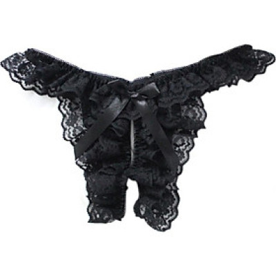 Quần lót lọt khe đẹp - đen
