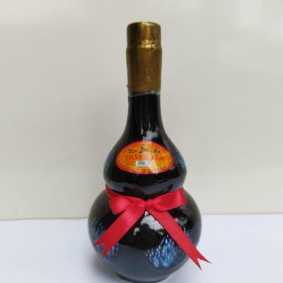 Đặc Sản Bình Định - Rượu Bàu Đá Thành Tâm Hồ Lô (Màu đen) 350ml - OCOP 3 Sao