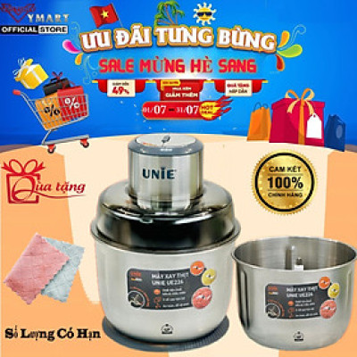[Hàng chính hãng] Máy xay thịt Unie UE226 - Trang bị 2 cối xay dung tích 2.5L