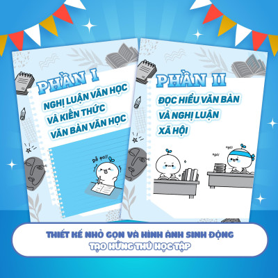 Sách - Sổ Tay Luyện Thi Vào Lớp 10 Môn Ngữ Văn + Tiếng Anh - Combo 2 Cuốn - Megabook