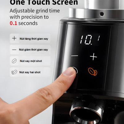 Máy xay cà phê chuyên nghiệp thương hiệu cao cấp Shardor BD-CG301 - Công suất 260W - Hàng nhập khẩu (BH 1 NĂM)