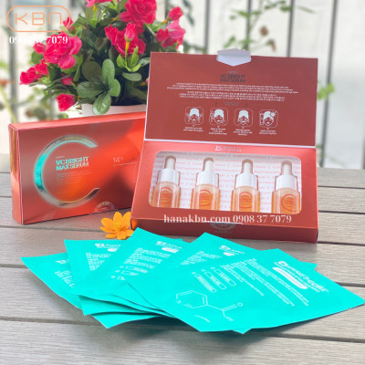 Combo 2 Bộ Serum Vitamin C - VC BRITGH MAX SERUM - Làm Sáng Da (Hàng Chính Hãng) + Tặng 1 Bộ Skin Booster Super Serum