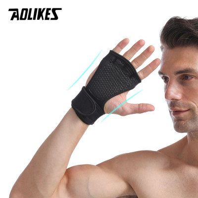 Găng Tay Nâng Tạ AOLIKES 117 - Bám Chắc, Chống Trơn, Hỗ Trợ Tập Gym