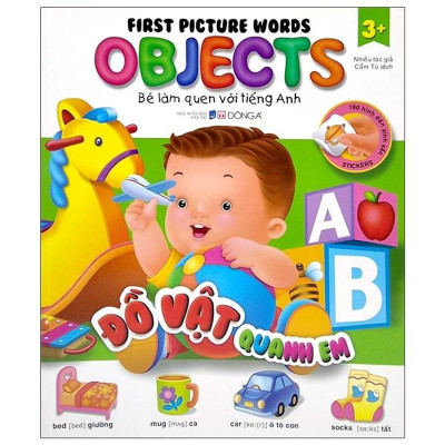 Sách - Bé Làm Quen Tiếng Anh - Combo 3 Cuốn - Đông A