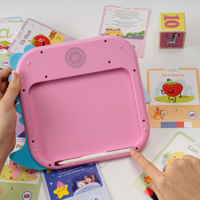 Máy Đọc Thẻ Song Ngữ Lalatalk Kết Hợp Bảng Viết Tự Xóa Thông Minh Lalala Baby