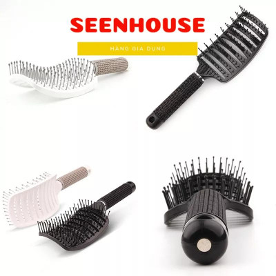 Lược gỡ rối,tạo phồng tóc,sấy tạo kiểu tóc bán nguyệt loại to seen house