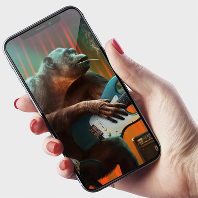 Miếng dán màn hình cường lực Mipow Kingbull 3D dành cho iPhone XS Max - Hàng Chính Hãng