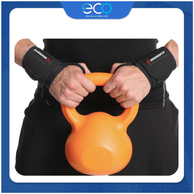 Băng quấn cổ tay trợ lực khớp tập gym, boxing bảo vệ cổ tay GoodFit GF301W (1 đôi)