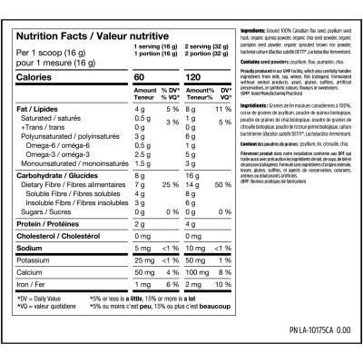 Bổ Sung Chất Xơ Organic Ultimate Daily Cleanse North Coast Naturals – 480g