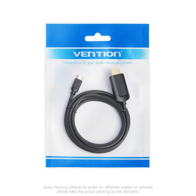 Cáp chuyển đổi Type-c sang HDMI 1.5M Vention CGUBG - Hàng Chính Hãng