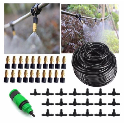 Bộ KIT Phun Sương Tưới Cây 20 Béc Bằng Đồng Tưới Cây