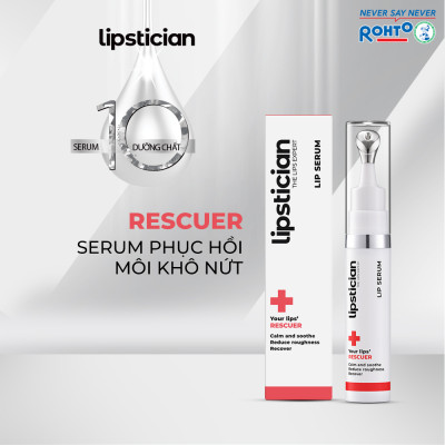 Serum dưỡng môi, phục hồi khô nứt Lipstician Lip Serum Rescuer 9g