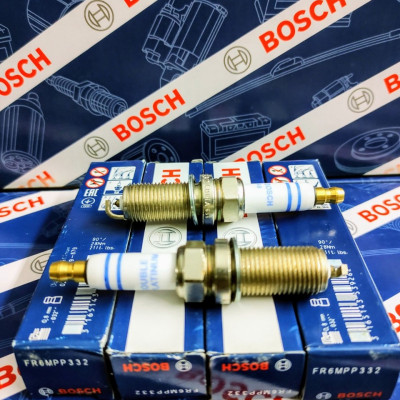 Bugi Bosch Chân Dài (Double Platinum) Tuýp 16 Ren 14 - Toyota Innova, Fortuner , Camry, Hyundai, Kia, Mitsubishi