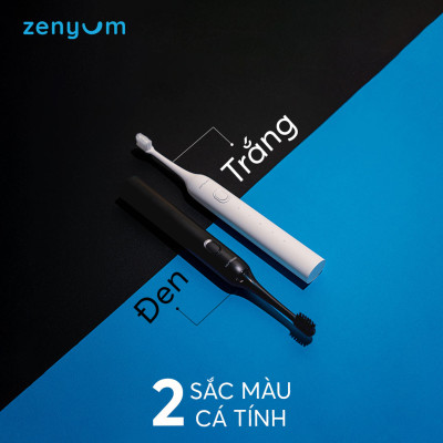 Hộp Đựng Bàn Chải Điện Zenyum Sonic GO - Đen/Trắng