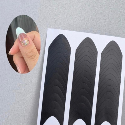 Sticker Kẻ Phen Nhãn Dán Móng, Vẽ Fen Móng Kẻ Bán Nguyệt Kiểu Pháp Dặm Ombre Siêu Mỏng Dẻo Vẽ Móng Nghệ Thuật Làm Nail Nữ