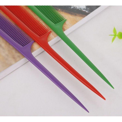 Lược chải tóc, rẽ ngôi tạo kiểu đầu nhọn nhiều màu sắc